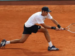 Ocho tenistas han logrado diez títulos en casa Rafa Jódar durante un partido de tenis en 2026