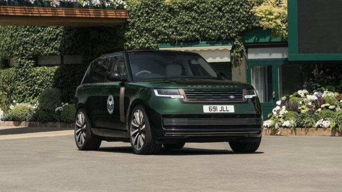 Range Rover Electric en Wimbledon 2026