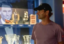 Roger Federer descubre el nuevo museo de Rafa Nadal Roger Federer visita el nuevo Rafa Nadal Museum en Mallorca