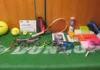 Sesenta raquetas en miniatura sorprenden en San Lorenzo de El Escorial Raquetas de tenis en miniatura de la exposición Raquetas con historia en San Lorenzo de El Escorial