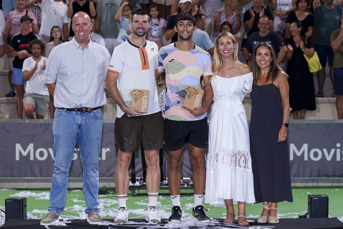 Entrega de premios Open ATP Challenger Manacor 2025