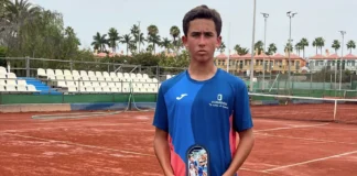Alberto Peña conquista el Tennis Europe U14 de Maspalomas Alberto Peña, campeón del Tennis Europe U14 de Maspalomas