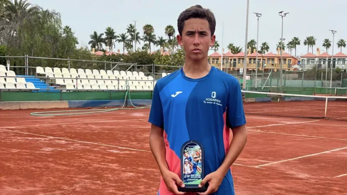 Alberto Peña campeón del Tennis Europe U14 de Maspalomas 2026 Alberto Peña, campeón del Tennis Europe U14 de Maspalomas