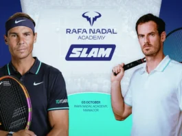 Andy Murray, primer rival confirmado de Rafa Nadal en el Rafa Nadal Academy Slam Andy Murray y Rafa Nadal en el cartel del Nadal Academy Slam