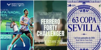 El ATP Challenger Tour cierra su paso por España con Manacor, Sevilla y Villena ATP Challenger 2026 en Manacor, Sevilla y Villena