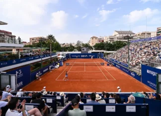 # El BBVA Open Internacional de Valencia inicia su undécima edición con diez españolas Si la foto muestra específicamente a Anabel Medina, por ejemplo, sería mejor adaptar el ALT a lo realmente visible.