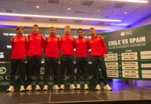 Daniel Mérida y Rafael Jódar abren el camino de España en la Davis ante Chile Rafael Jódar y Daniel Mérida, representantes de España en la Copa Davis ante Chile.