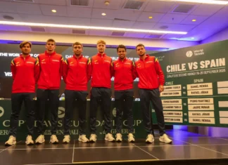 Daniel Mérida y Rafael Jódar abren el camino de España en la Davis ante Chile Rafael Jódar y Daniel Mérida, representantes de España en la Copa Davis ante Chile.