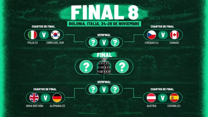 Selección Española de Copa Davis que jugará ante Austria en Bolonia