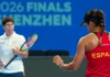España ya prepara en Shenzhen su duelo ante Kazajistán en la BJK Cup Selección española de tenis durante su preparación para las Finales de la Billie Jean King Cup 2026 en Shenzhen.