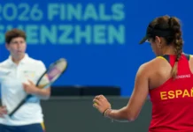 España ya prepara en Shenzhen su duelo ante Kazajistán en la BJK Cup Selección española de tenis durante su preparación para las Finales de la Billie Jean King Cup 2026 en Shenzhen.