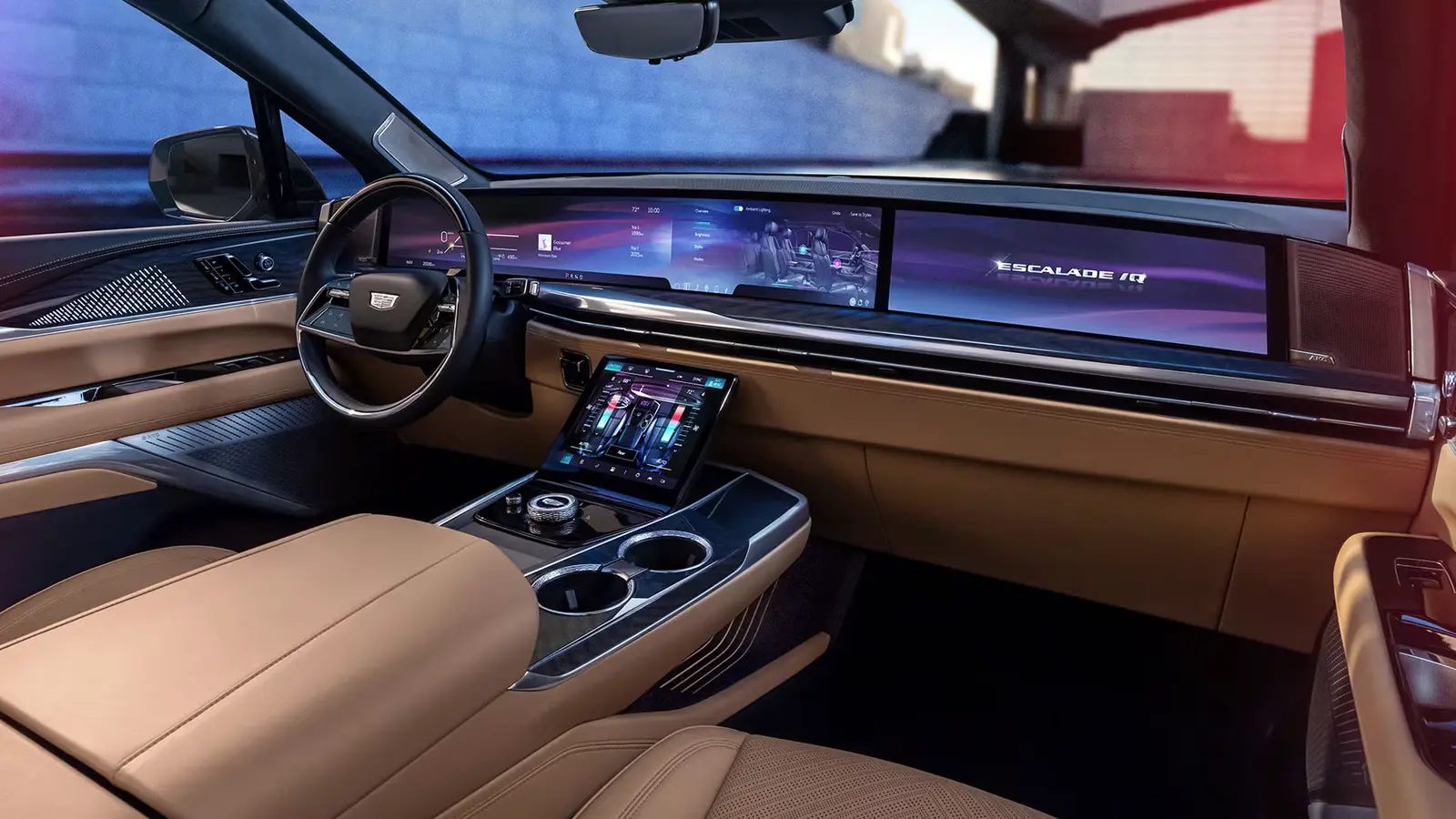 Interior del Cadillac Escalade IQ