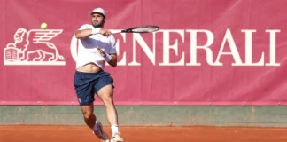 El CT Chamartín sorprende al CT Valencia y se mete en las semifinales del Campeonato de España Jugador del CT Chamartín durante el Campeonato de España Generali masculino por equipos 2026 Copiar ALT