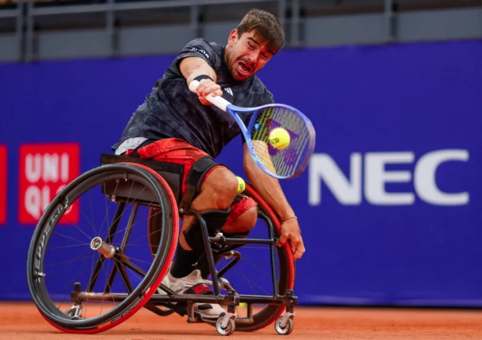 Finales de tenis en silla de ruedas Barcelona 2026 Martín de la Puente, representante español en las finales de tenis en silla de ruedas de Barcelona 2026