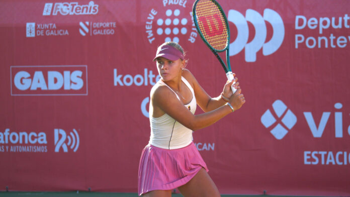 Keisija Berzina, finalista del Vigo Tennis Open 2026.