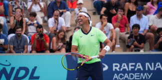 El Team Rafa gana el décimo aniversario de la Academia tras el regreso de Nadal a la pista en Manacor Rafa Nadal durante el Rafa Nadal Academy Slam en Manacor