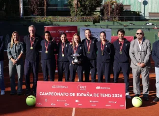 El RCT Barcelona-1899 revalida el título de campeonas de España RCT Barcelona-1899 recibe el título del Campeonato de España Iberdrola femenino 2026.