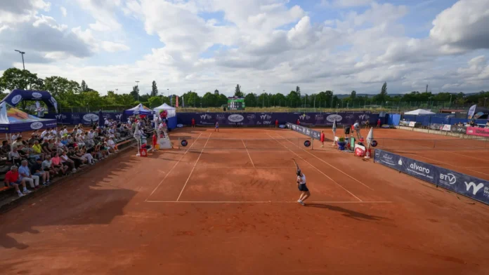 Plataforma World Tennis Performance para analizar partidos de tenis mediante vídeo y estadísticas.
